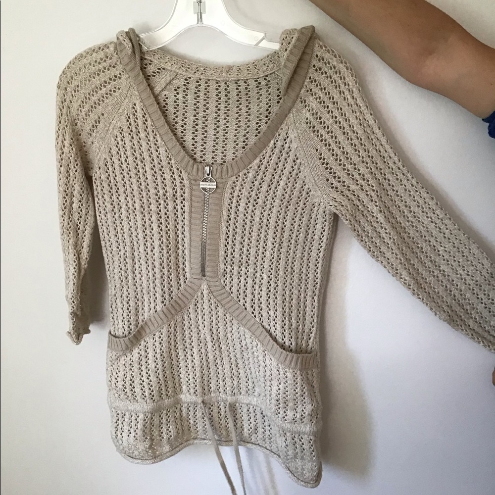 DKNY sweater with hoodie